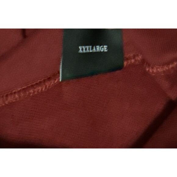 Civil Regime "Roses From Concrete" Hoodie 3XL NWT Burgundy Skull Streetwear - Picture 5 of 6